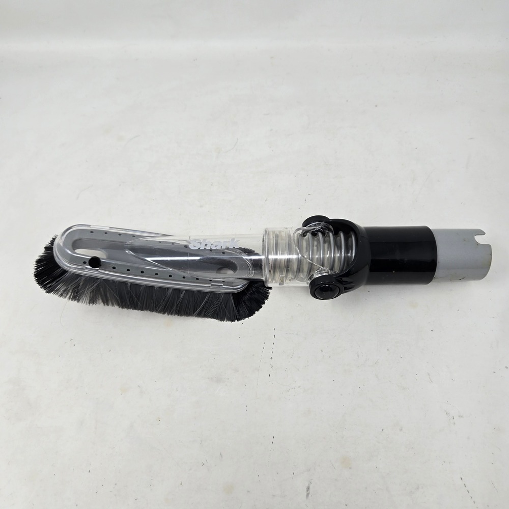 Shark Multi-Angle Dusting Brush Vacuum Attachment Pivot Head Black Grey Clear